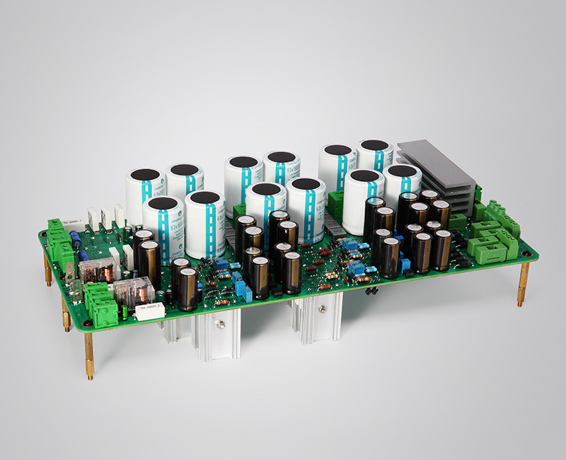 Power supply board for class A audio power amplifier